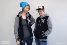 Load image into Gallery viewer, GDQ Varsity Jacket Hoodie