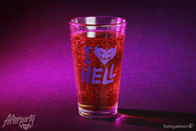 Load image into Gallery viewer, I <3 HELL Pint Glass