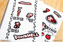 Load image into Gallery viewer, Downwell Sticker Sheet