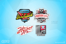 Load image into Gallery viewer, Games Done Quick Sticker Pack
