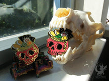 Load image into Gallery viewer, Skull Ramen Pin
