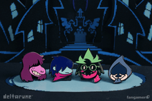 Load image into Gallery viewer, DELTARUNE Character Pin Set 1
