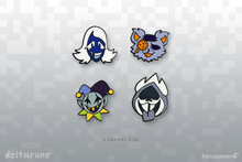 Load image into Gallery viewer, DELTARUNE Character Pin Set 2
