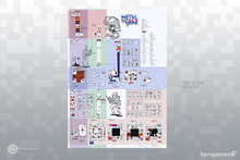 Load image into Gallery viewer, Retronauts - Outer Heaven Hand-Drawn Map Poster
