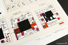 Load image into Gallery viewer, Retronauts - Outer Heaven Hand-Drawn Map Poster
