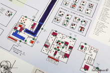 Load image into Gallery viewer, Retronauts - Outer Heaven Hand-Drawn Map Poster
