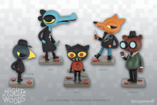 Load image into Gallery viewer, Night in the Woods Figurine Complete Set
