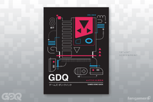 Load image into Gallery viewer, GDQ - Cart-Kun Schematics Poster
