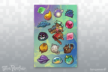 Load image into Gallery viewer, Slime Rancher Sticker Sheet
