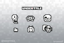Load image into Gallery viewer, Smooch-Cut UNDERTALE Sticker Sheet
