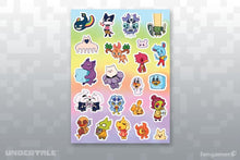 Load image into Gallery viewer, New Friends Sticker Sheets Set 1
