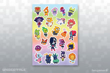 Load image into Gallery viewer, New Friends Sticker Sheets Set 1
