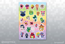 Load image into Gallery viewer, New Friends Sticker Sheet Set A
