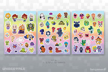 Load image into Gallery viewer, New Friends Sticker Sheet Set A
