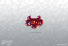 Load image into Gallery viewer, Demon Head Enamel Pin
