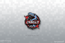 Load image into Gallery viewer, Danger! Enamel Pin
