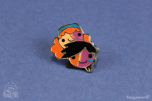 Load image into Gallery viewer, Knights and Bikes Pinny Arcade Pin
