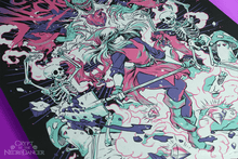 Load image into Gallery viewer, Crypt of the NecroDancer Blacklight Poster
