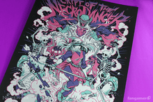 Load image into Gallery viewer, Crypt of the NecroDancer Blacklight Poster
