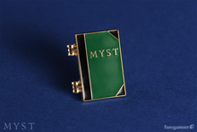 Load image into Gallery viewer, Myst Opening Book Pin
