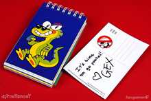 Load image into Gallery viewer, No Marios Allowed Postcard Art Book
