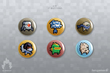 Load image into Gallery viewer, Nuclear Throne Button Set 1
