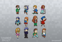 Load image into Gallery viewer, Pelican Town Friends Enamel Pin Combo
