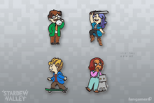 Load image into Gallery viewer, Pelican Town Friends Pin Set 1
