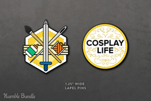 Load image into Gallery viewer, Cosplay Life Humble Bundle Pin Set
